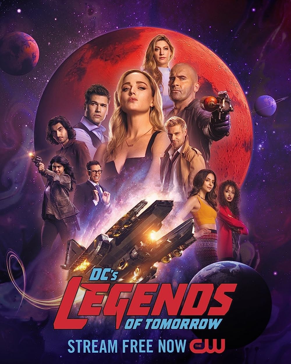 DC&#039;s Legends of Tomorrow poster