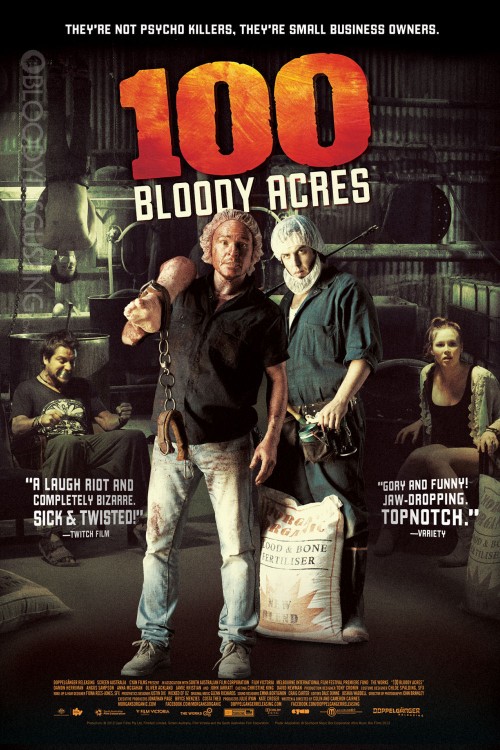 100 Bloody Acres poster