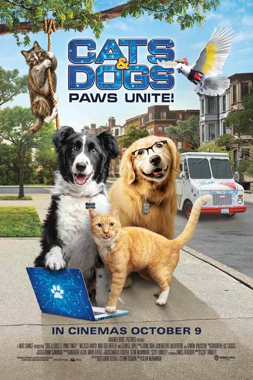 Cats &amp; Dogs 3: Paws Unite poster