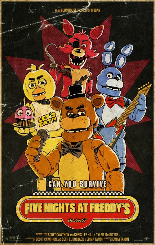 Five Nights at Freddy&#039;s poster
