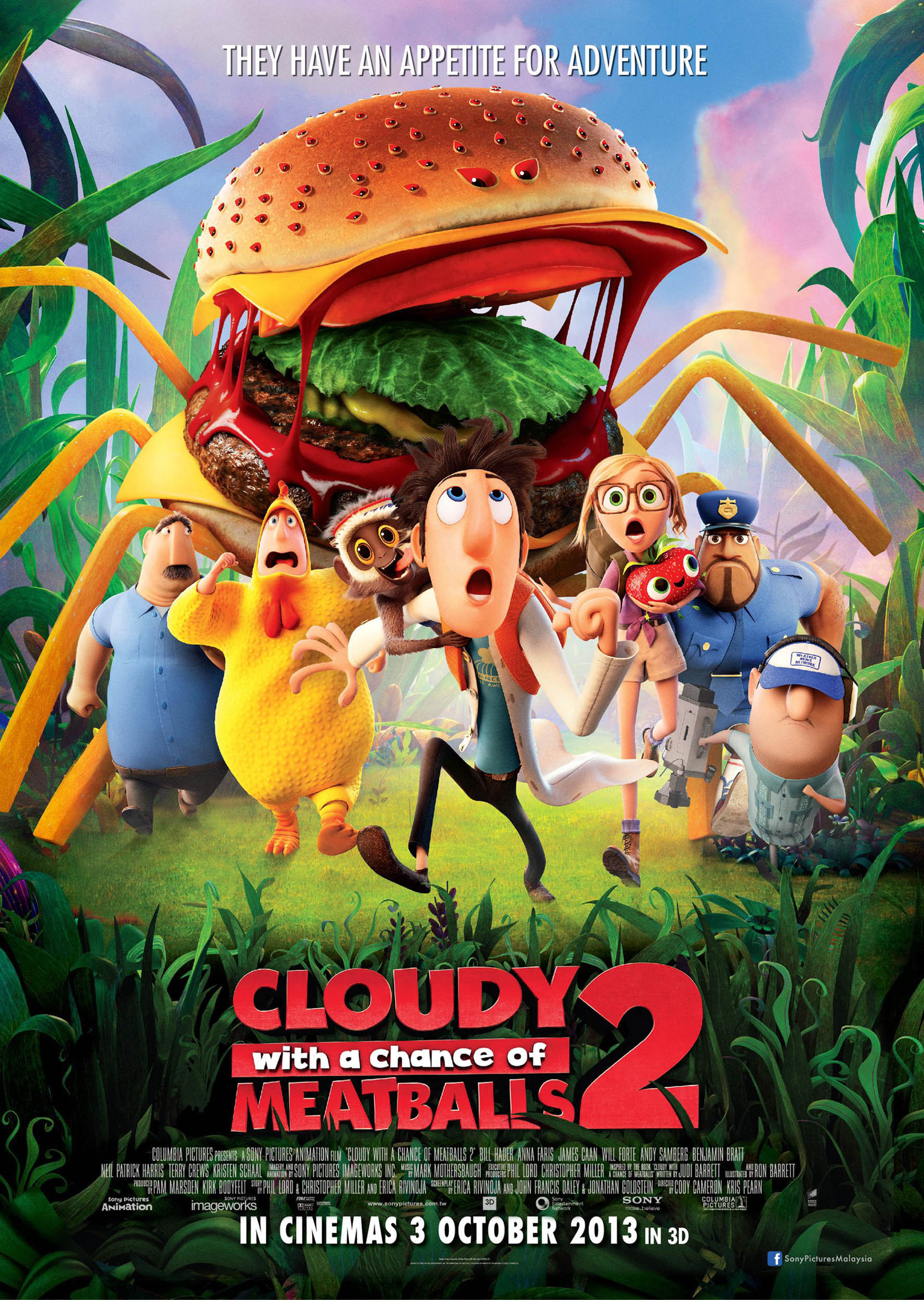 Cloudy with a Chance of Meatballs 2 DVD Release Date