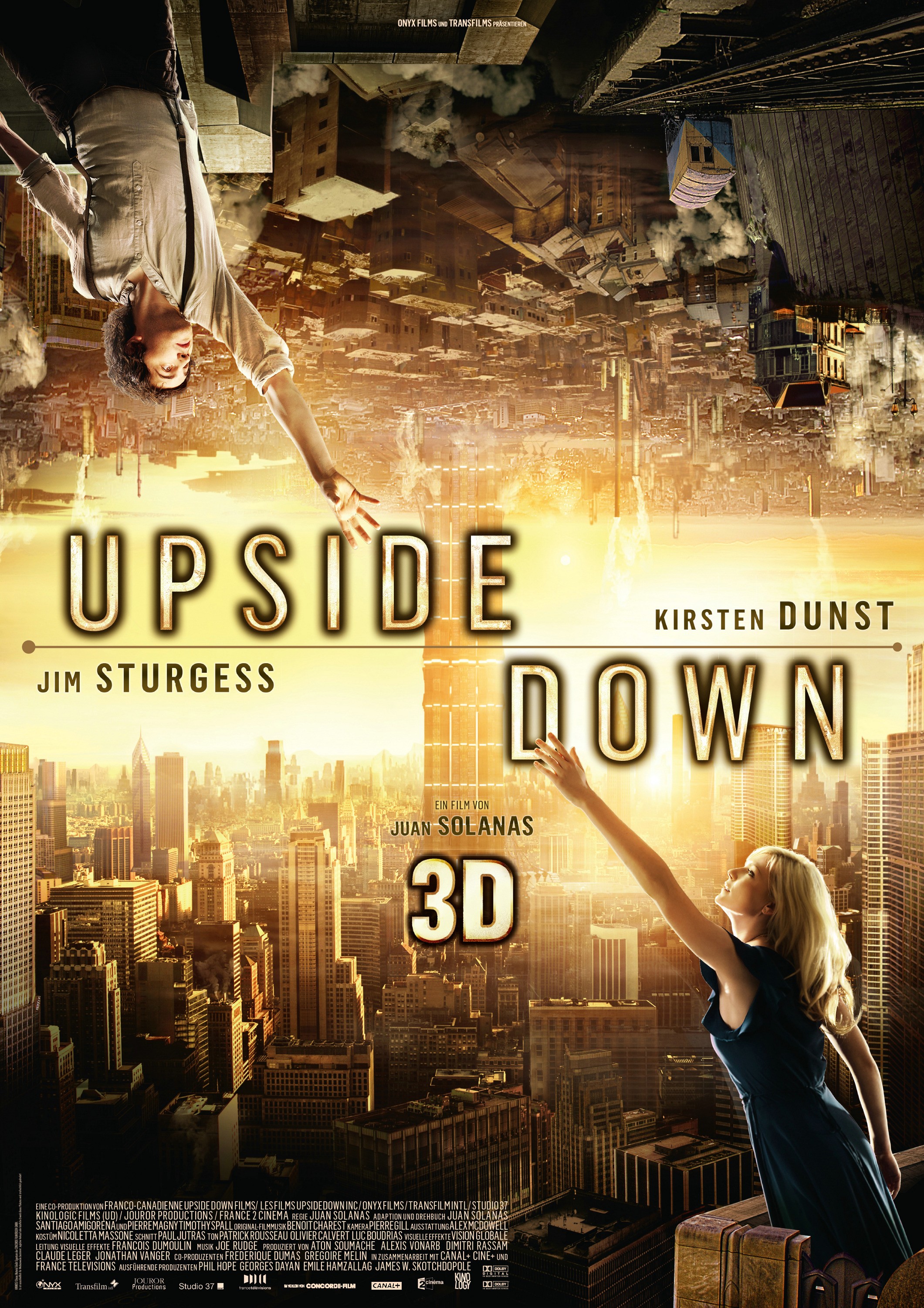 Upside Down DVD Release Date | Redbox, Netflix, iTunes, Amazon