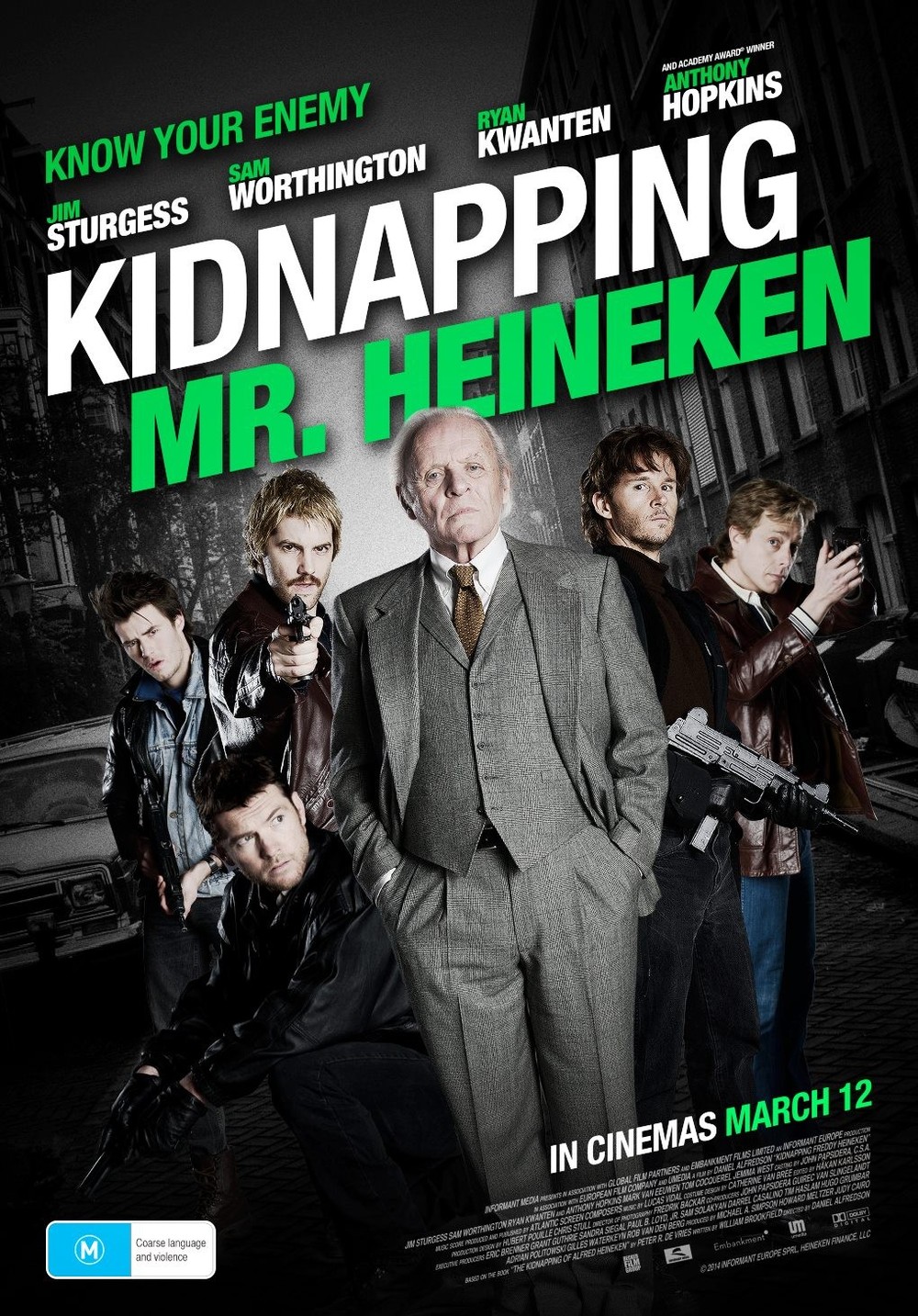 Kidnapping Mr. Heineken DVD Release Date | Redbox, Netflix, iTunes, Amazon