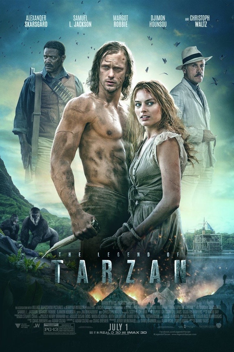 2016 The Legend Of Tarzan