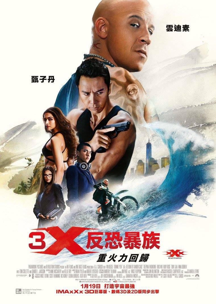 xXx: Return of Xander Cage DVD Release Date - Redbox, Netflix, iTunes, Amazon