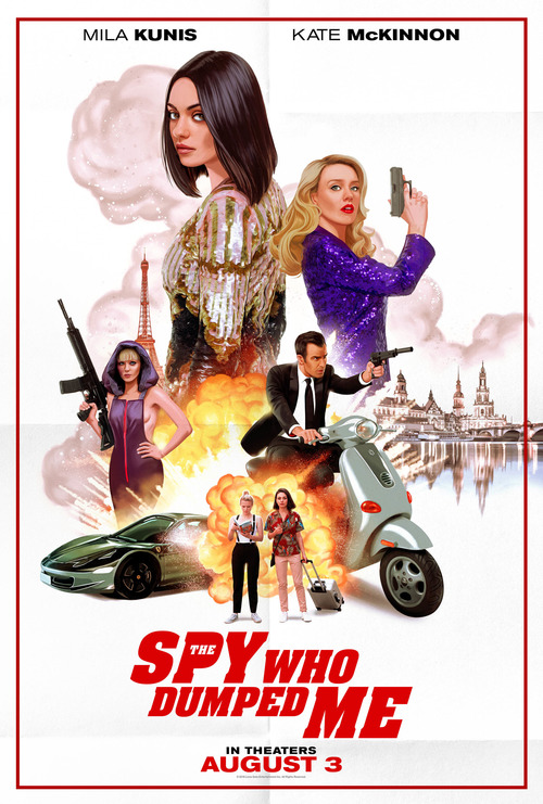 The Spy Who Dumped Me poster