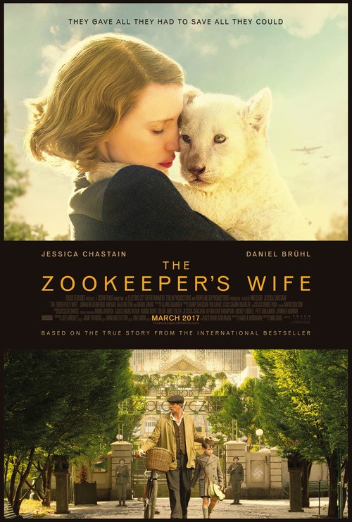 The Zookeeper&#039;s Wife poster