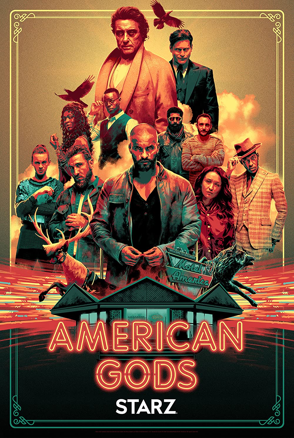 American Gods poster