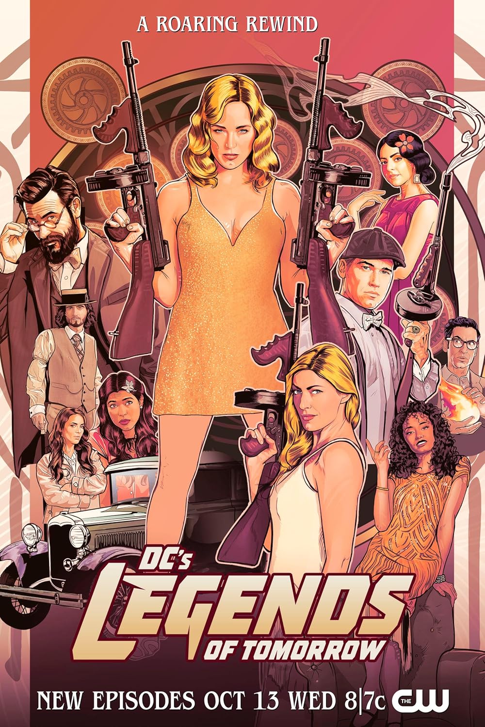 DC&#039;s Legends of Tomorrow poster