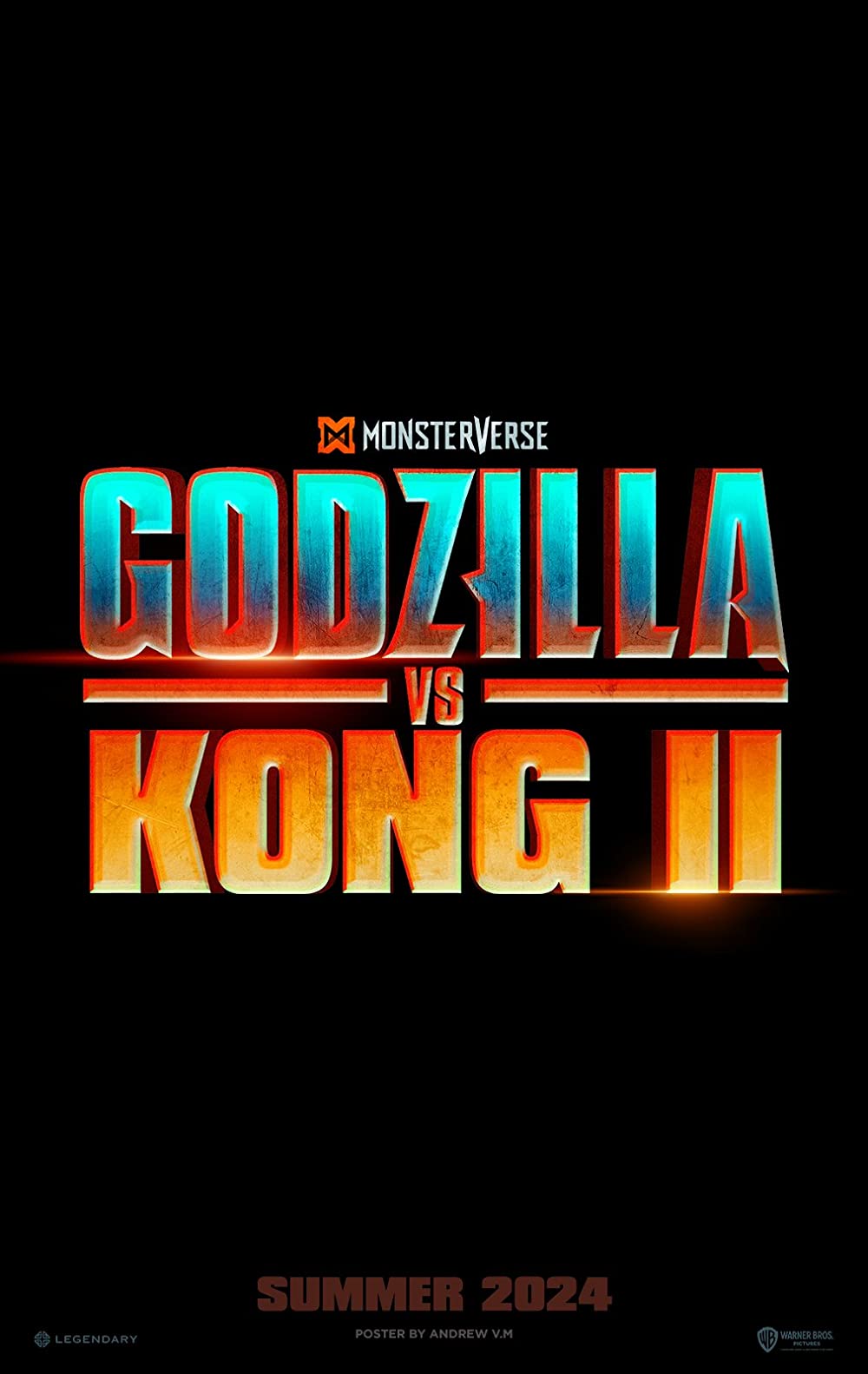 Godzilla and Kong poster