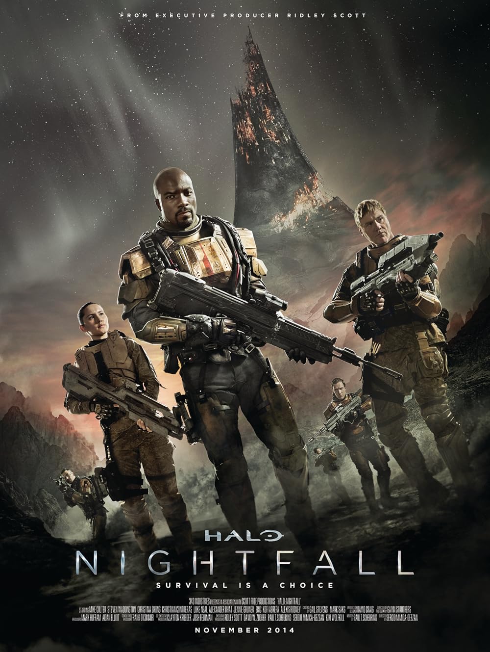 Halo: Nightfall poster