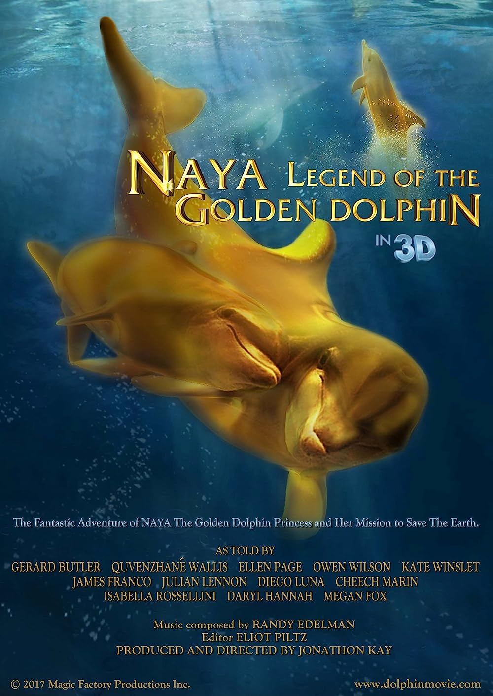 Naya Legend of the Golden Dolphin poster
