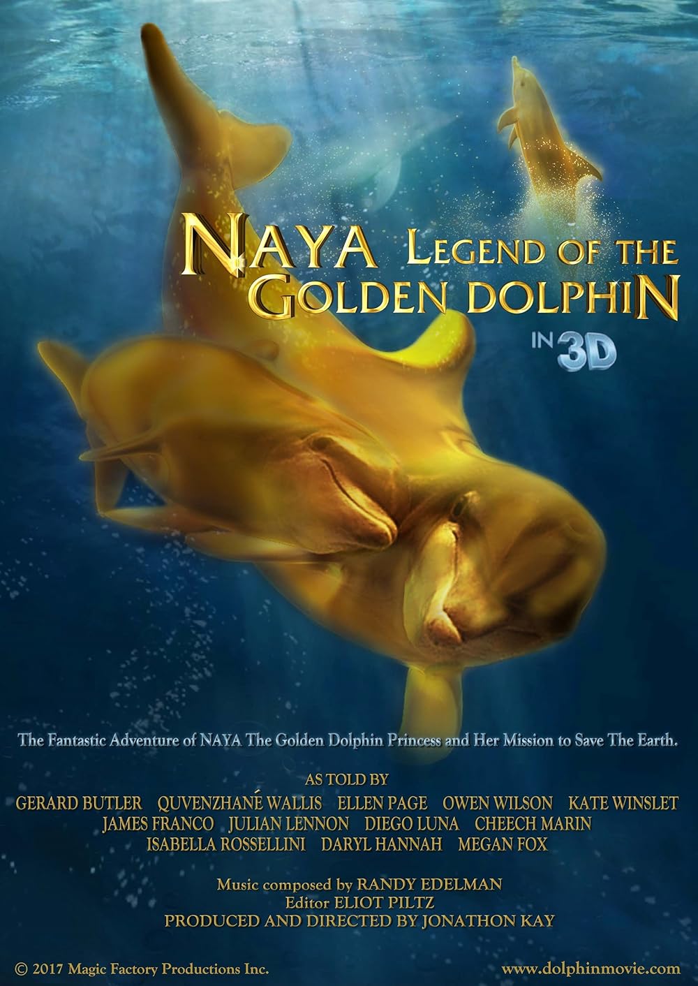 Naya Legend of the Golden Dolphin poster