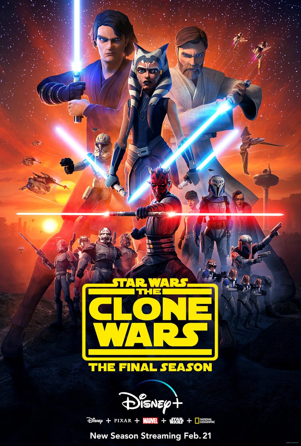 Star Wars: The Clone Wars poster