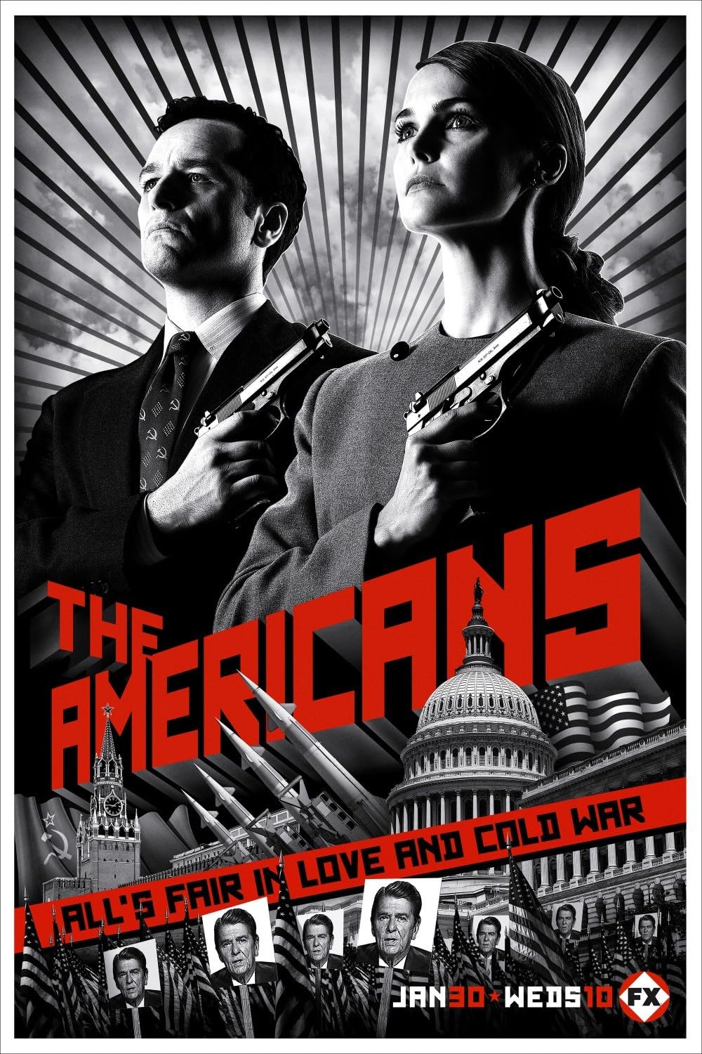 The Americans poster