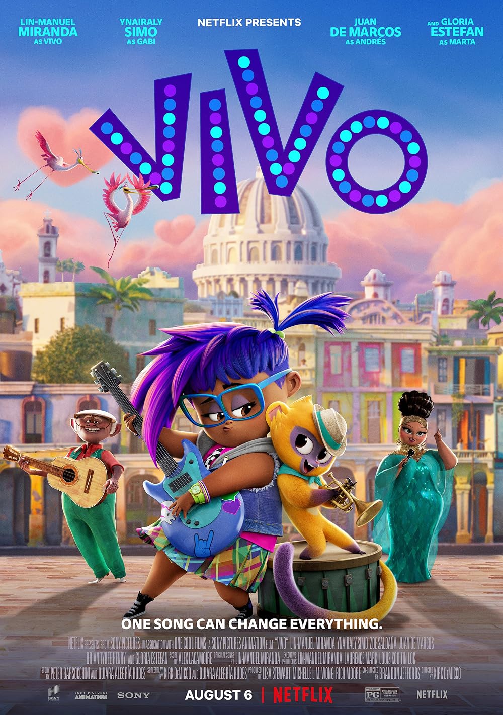 Vivo Dvd Release Date | Redbox, Netflix, Itunes, Amazon