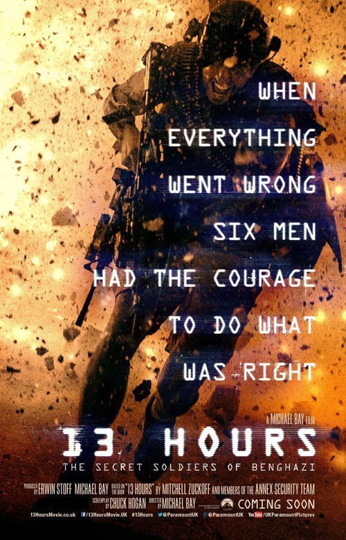 13 Hours: The Secret Soldiers of Benghazi poster