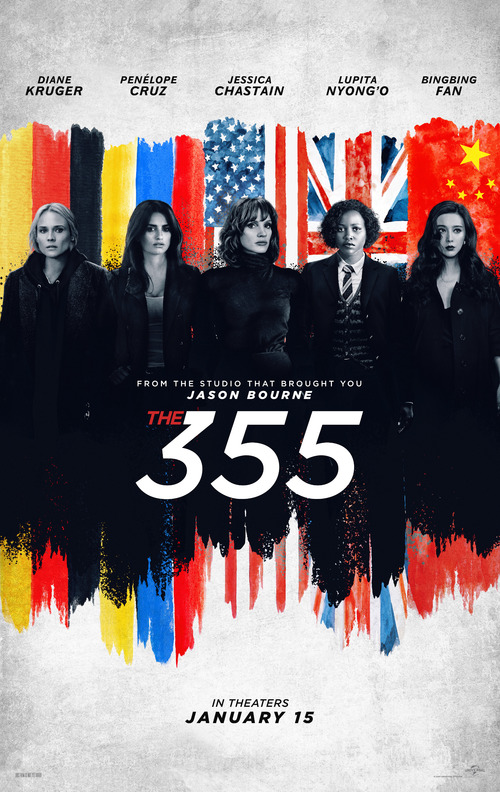 The 355 poster