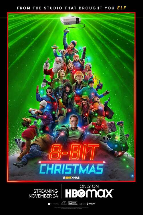 8-Bit Christmas poster