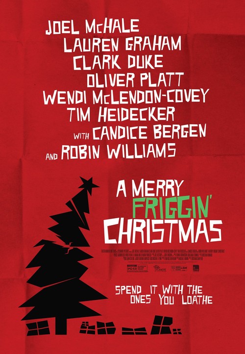 A Merry Friggin&#039; Christmas poster