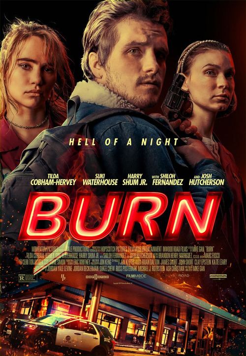 Burn poster