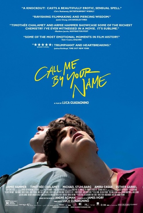 Call Me by Your Name poster