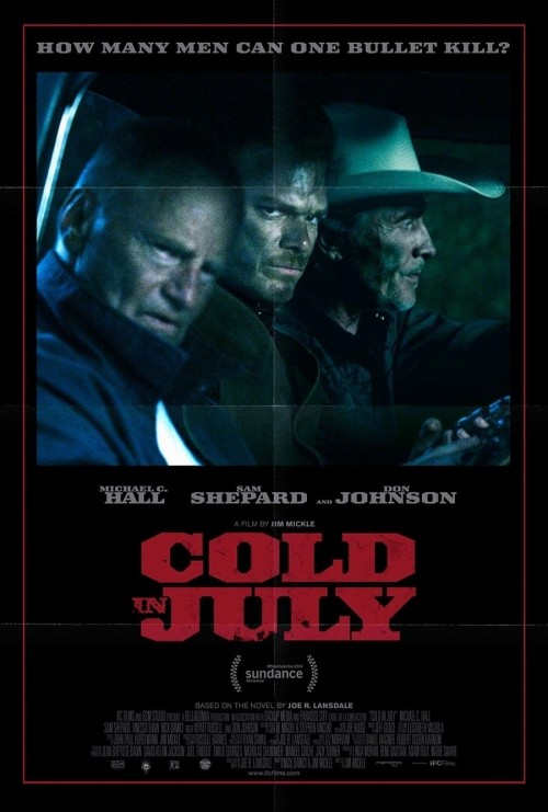 Cold in July poster