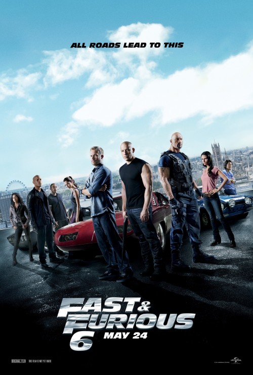 Fast &amp; Furious 6 poster