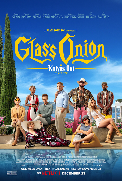 Glass Onion poster