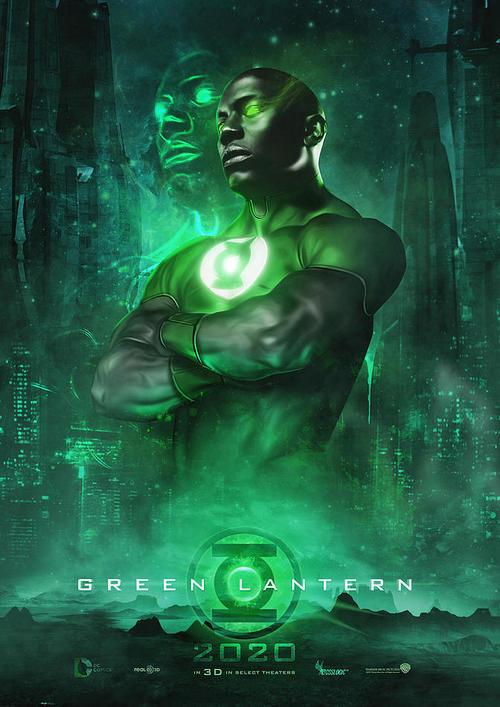 Green Lantern Corps poster