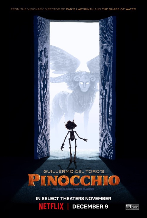 Guillermo del Toro&#039;s Pinocchio poster
