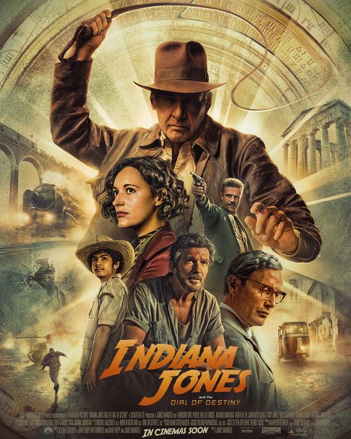 Indiana Jones and the Dial of Destiny poster