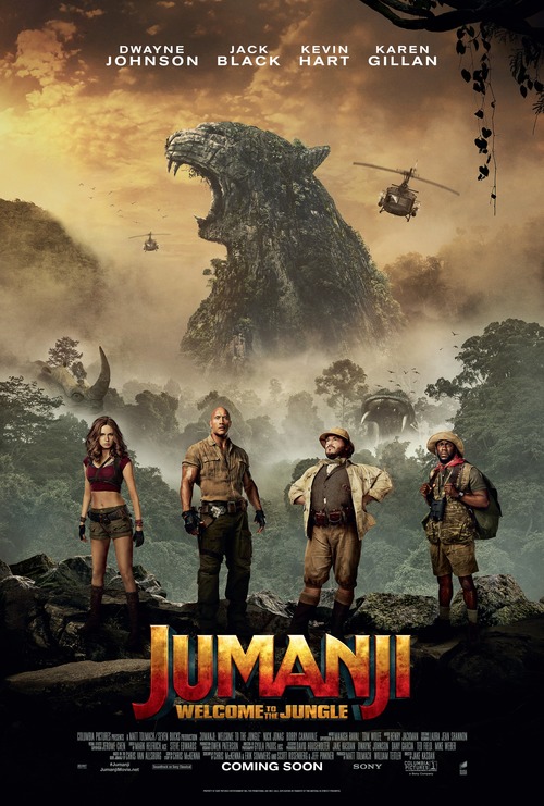 Jumanji: Welcome to the Jungle poster