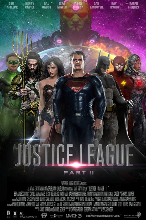 Justice League Part Two poster