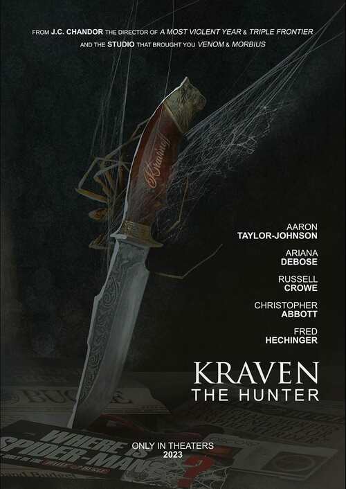 Kraven the Hunter poster