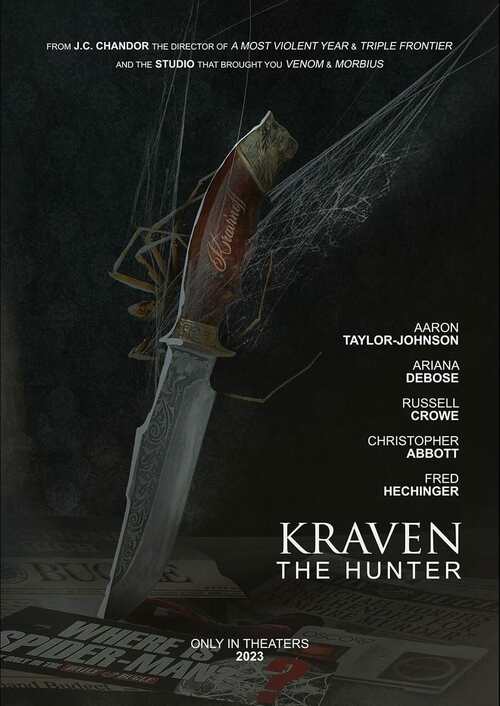 Kraven The Hunter DVD Release Date | Redbox, Netflix, ITunes, Amazon