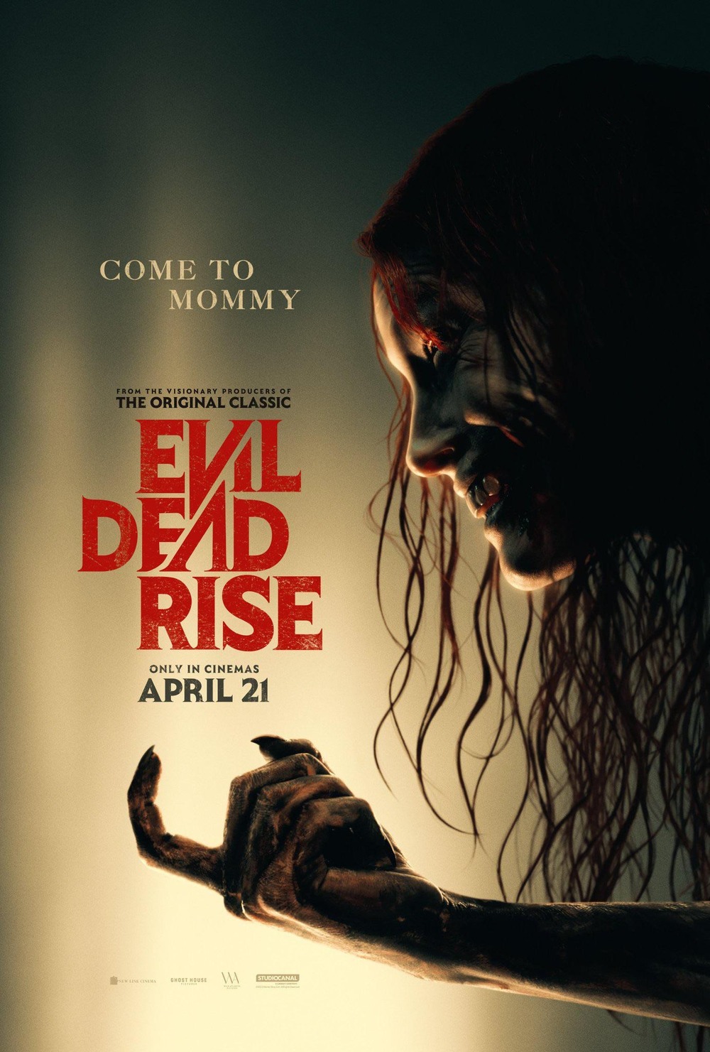 Evil Dead Rise Blu-ray +DVD +Digital Code New Sealed W/slipcover  883929806768