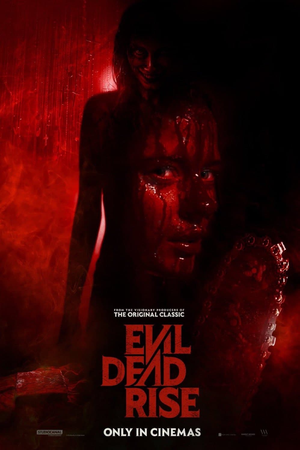 Evil Dead Rise Blu-ray +DVD +Digital Code New Sealed W/slipcover  883929806768