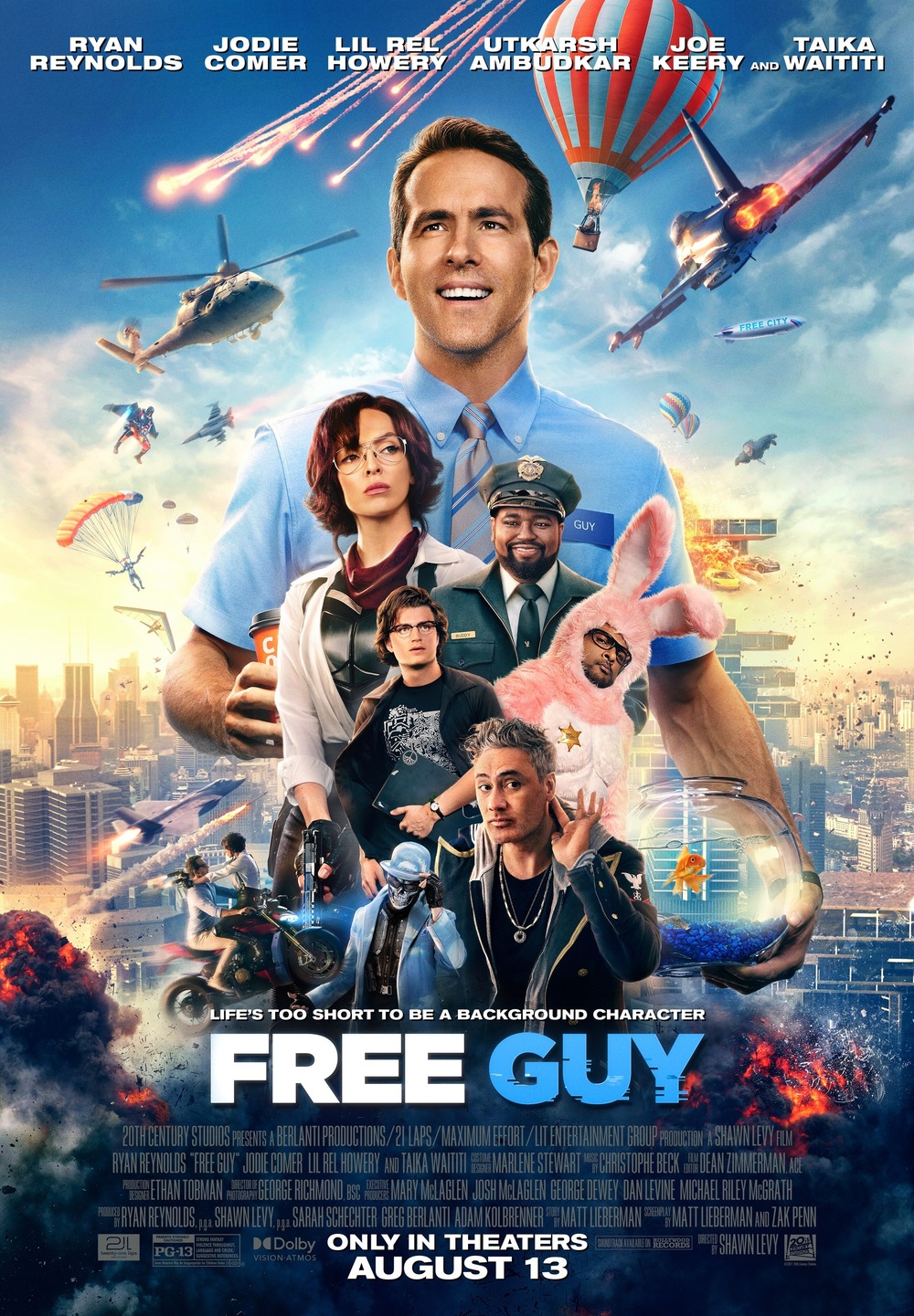 Free Guy DVD Release Date Redbox, Netflix, iTunes, Amazon