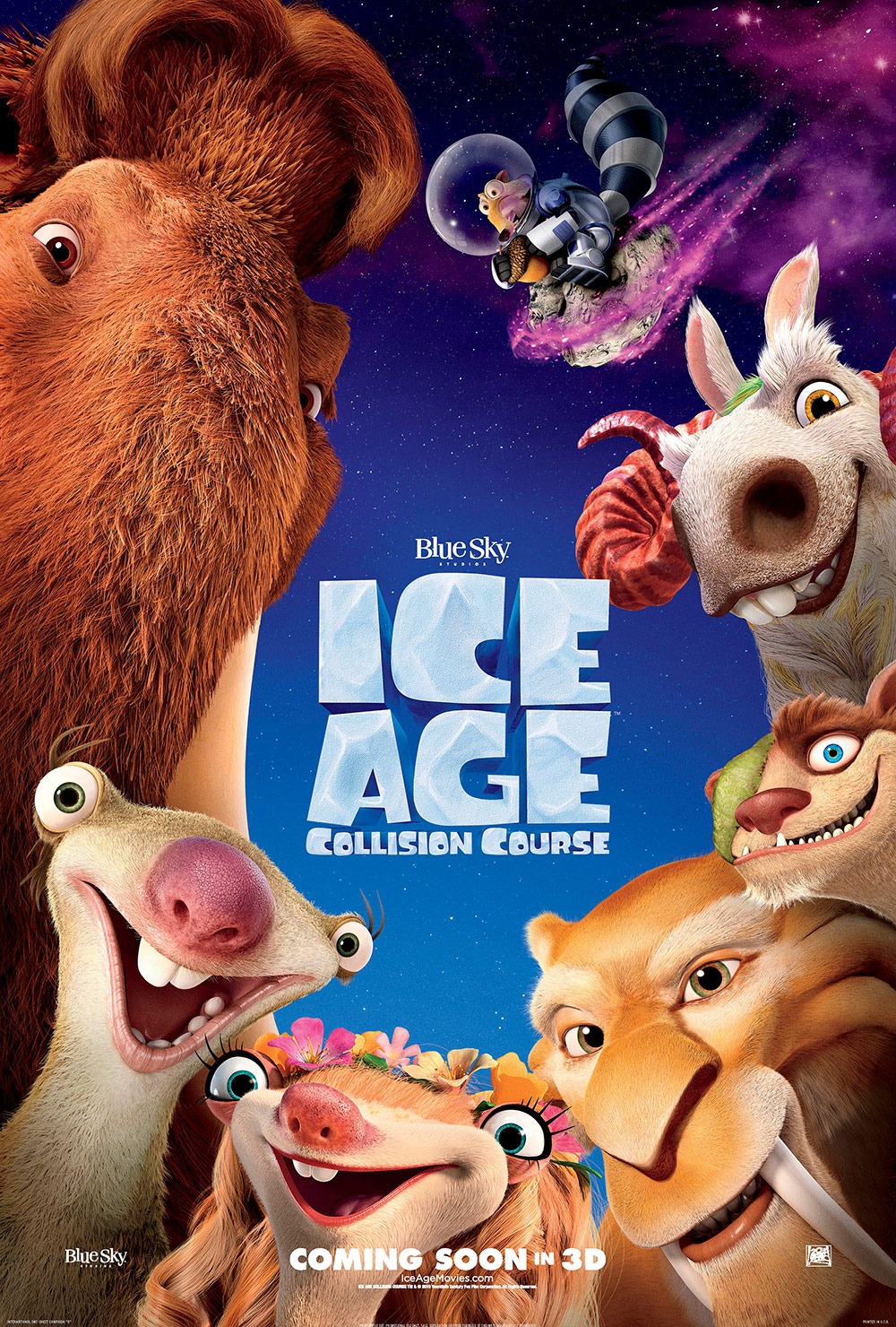 Ice Age Collision Course DVD Release Date Redbox, Netflix, iTunes