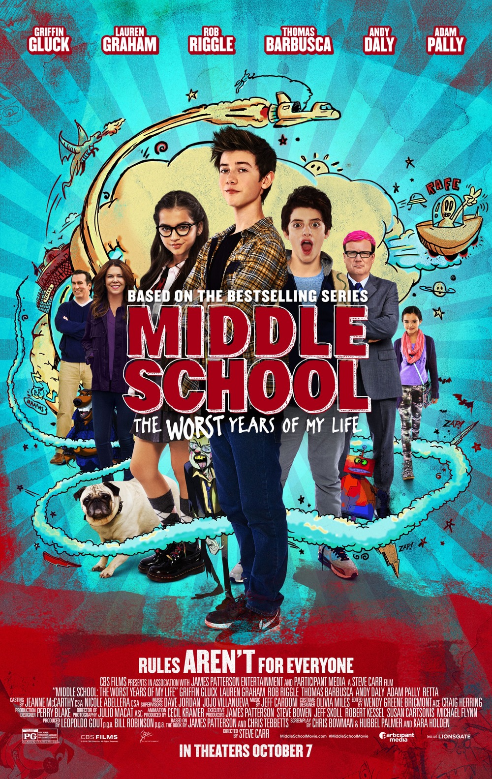 Middle School: The Worst Years of My Life DVD Release Date ...