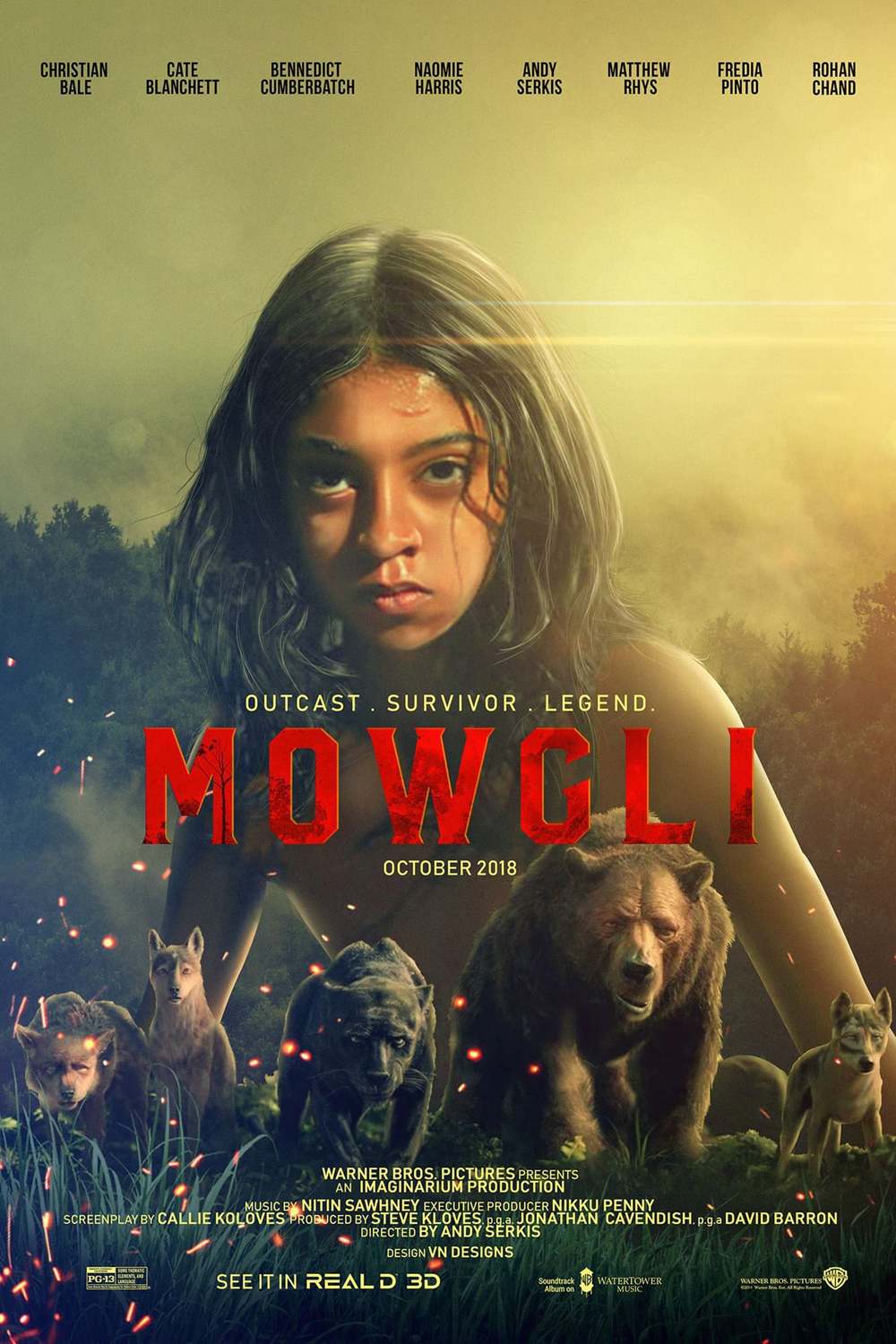 Mowgli DVD Release Date  Redbox, Netflix, iTunes, Amazon