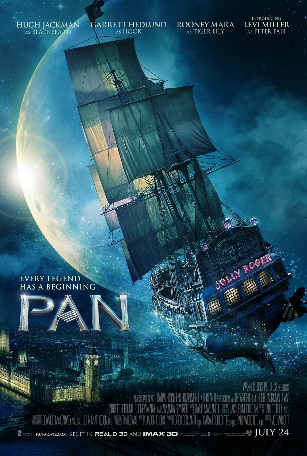 Pan DVD Release Date | Redbox, Netflix, iTunes, Amazon