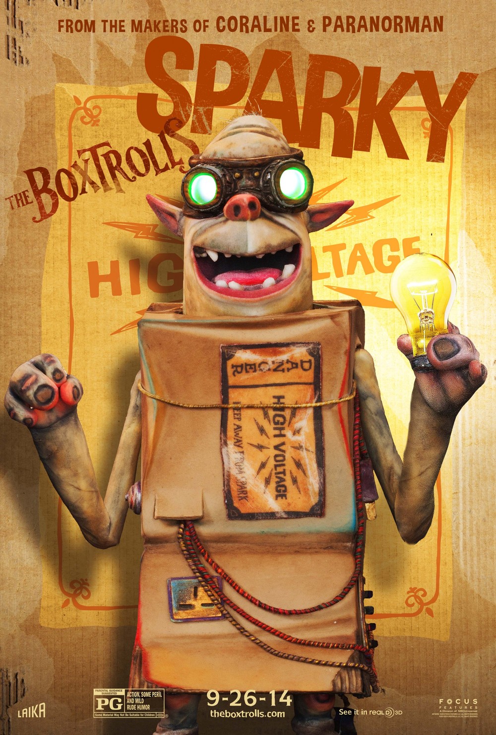 2014 The Boxtrolls