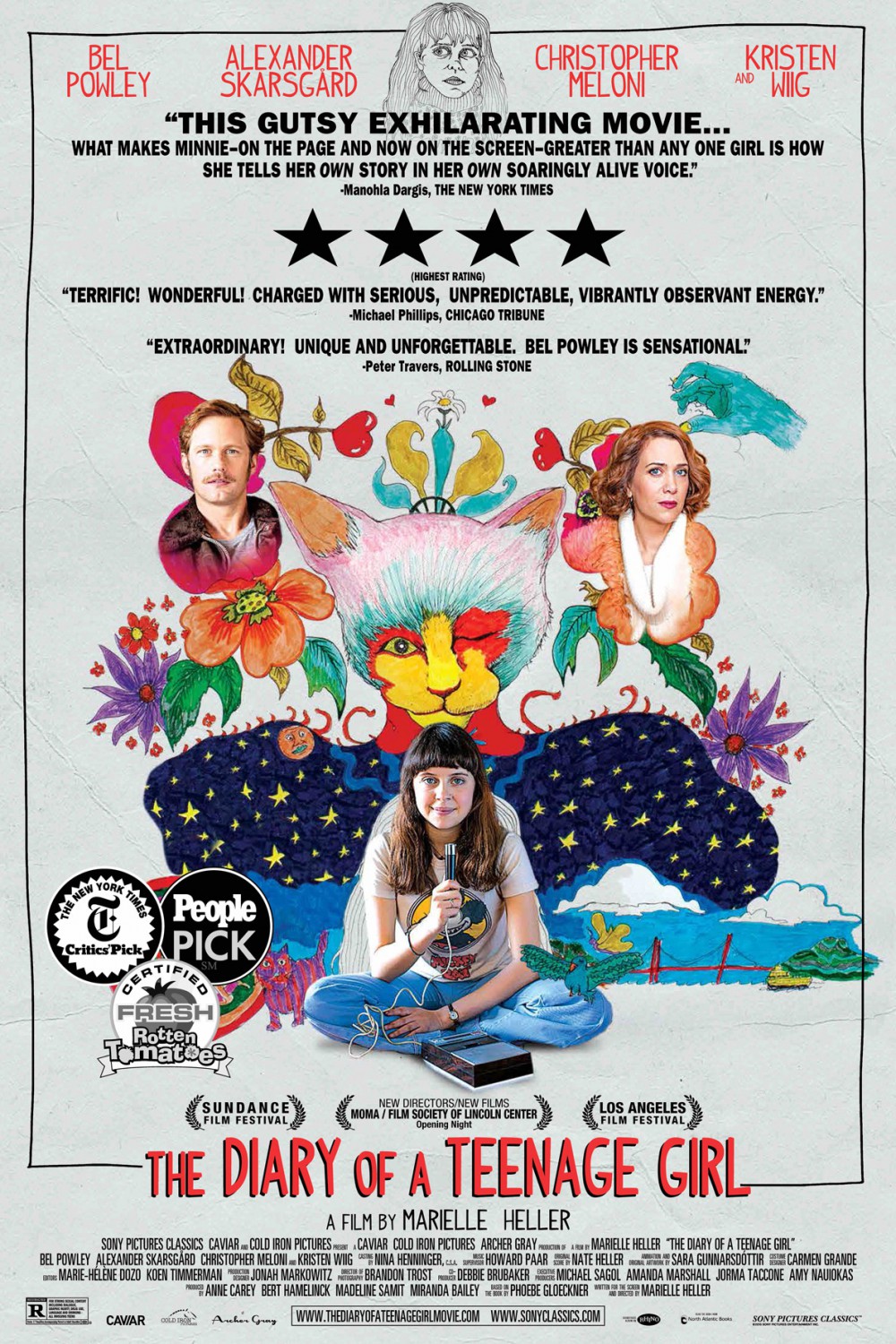 The Diary Of A Teenage Girl DVD Release Date Redbox Netflix ITunes 