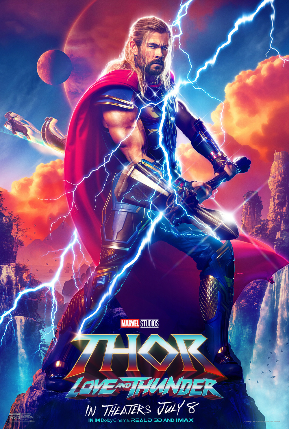 thor 2022 dvd cover