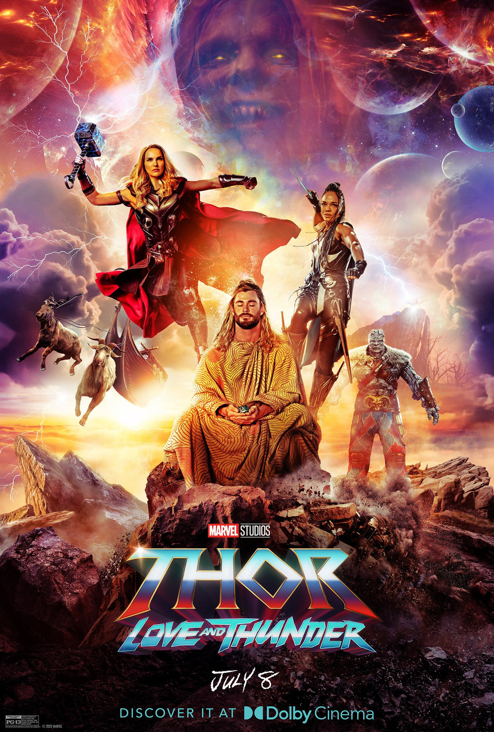 thor 2022 dvd cover