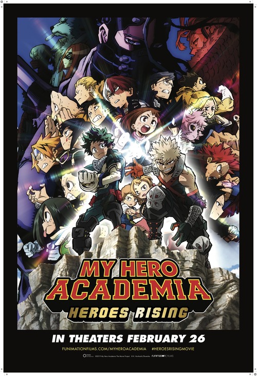 My Hero Academia: Heroes Rising poster