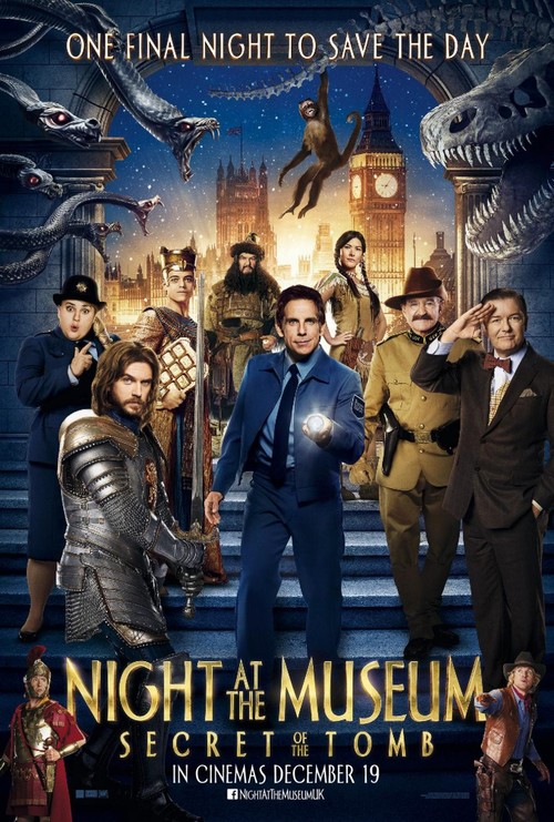 Night at the Museum 3: Secret of the Tomb poster