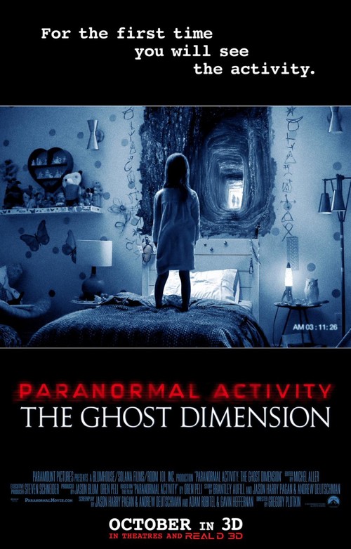 Paranormal Activity The Ghost Dimension DVD Release Date Redbox